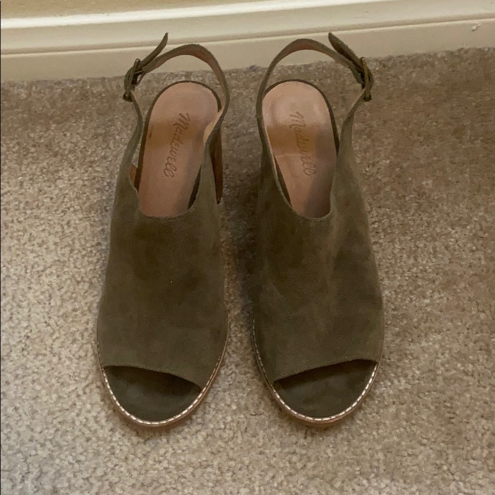Madewell heeled mule